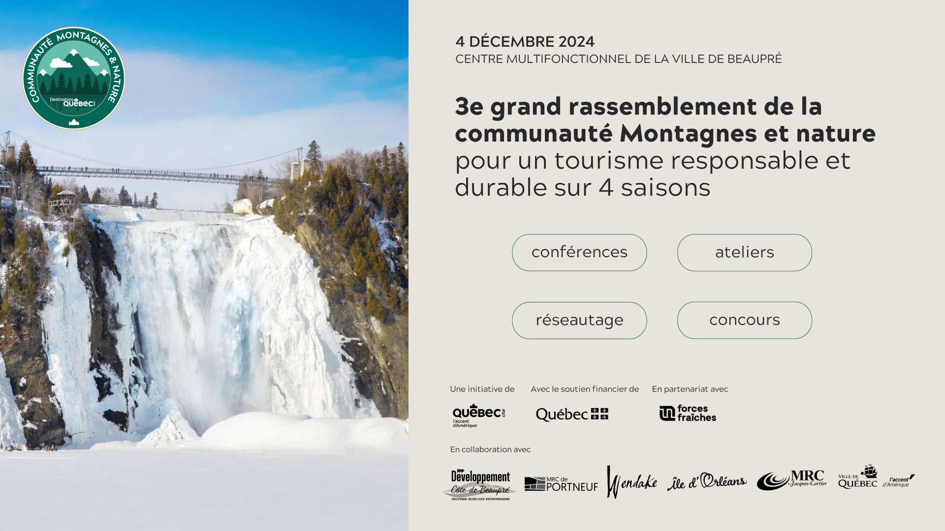 Grand rassemblement communauté Montagnes et nature